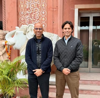 With Mr. Ashish Chowdhary, the India head of Apple