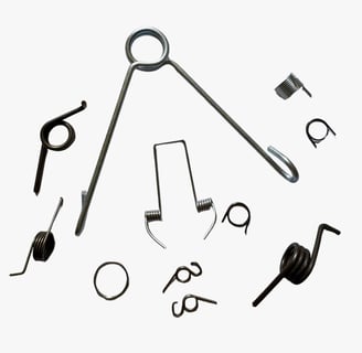 Molas tração e torção 