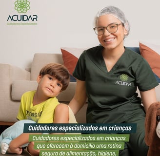 Cuidadores para crianças e adolescentes