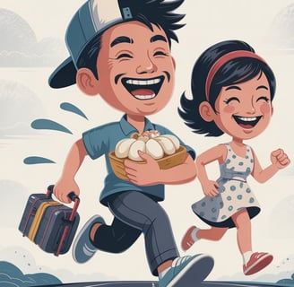 The joy of Retirement. To eat, run, travel and retire