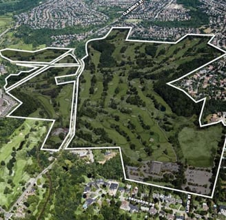 Aerial View Of the Valley Woodbridge Land