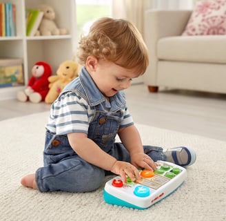Jeu high-tech pour stimuler bébé