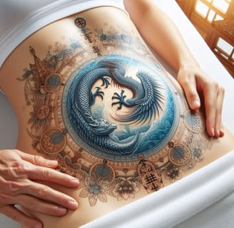 massage du ventre , chi neï tsang