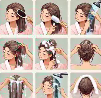 Memilih shampoo sesuai dengan jenis rambut