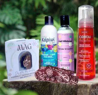 Produits coffret définition des boucles enfants cheveux texturés
