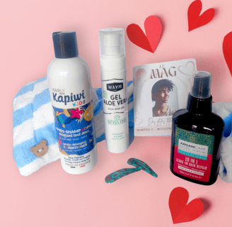 Produits coffret hydratation enfants cheveux texturés