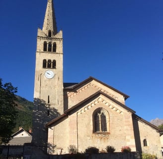 Eglise Saint-Marcellin, Névache