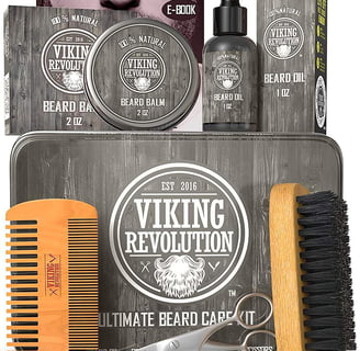 beard comb and brush
