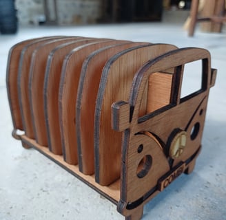 combi van sous-verres