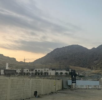Mountain cave in Makkah