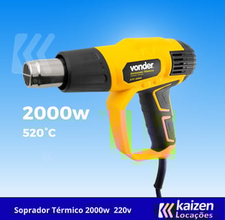 Soprador Térmico 2000w | Kaizen Locações