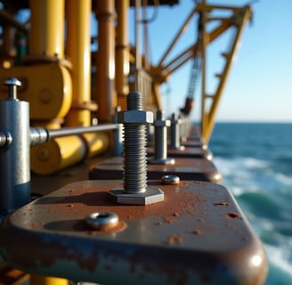 High-strength fasteners for oil rigs, pipelines & refineries