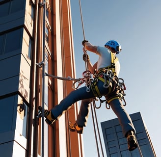 Les avantages des travaux sur corde par rapport aux solutions traditionnelles.