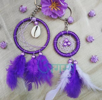 agamya purple dreamcatcher