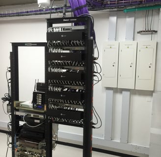 Sistema de cableado en data center