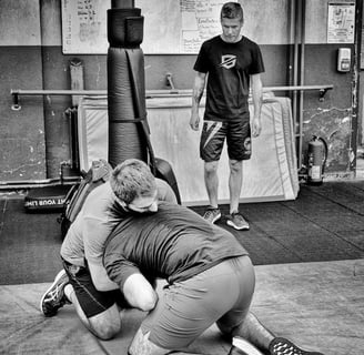 Passage de grade Ollin krav maga Lyon  g1 joslin et baptiste sacha