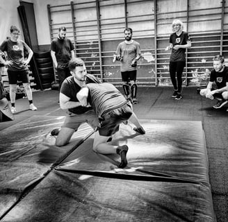Passage de grade Ollin krav maga Lyon  max et baptiste P5