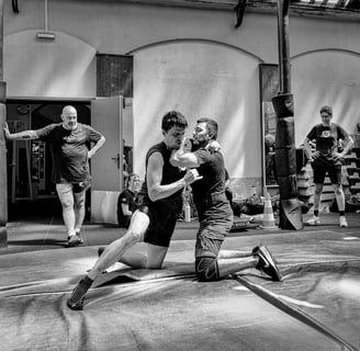 Passage de grade Ollin krav maga Lyon  max et baptiste