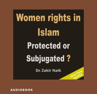 Women rights in Islam audiobook cover