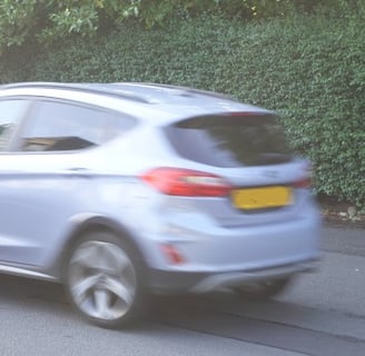 Car on campbell avenue