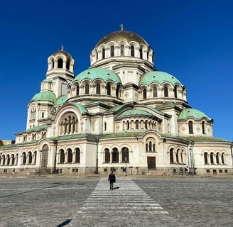 Hram svetog Aleksandra Nevskog u Sofiji u Bugarskoj.