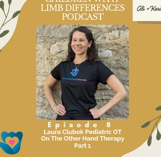 Image of Laura Clubok occupational therapist with On the Other Hand Therapy 