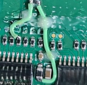 Nano resistor stiching