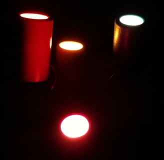 éclairage lampe LAOU artiste peintre