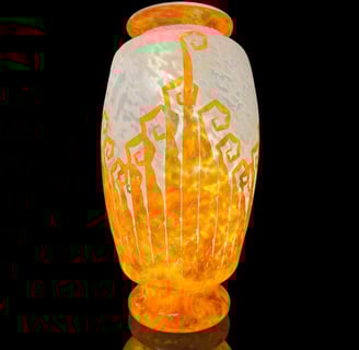 Grand vase Eucalyptus Le verre Français