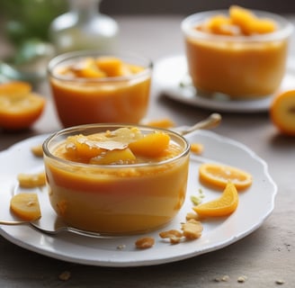 alt="Compote de pommes orange gingembre dessert sain en Martinique"
