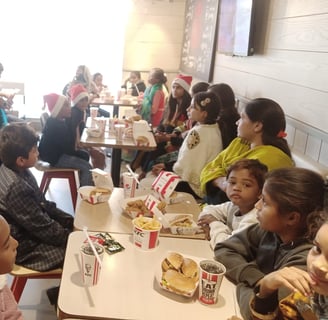 Water of Life Ministries Lunch at Christmas Party