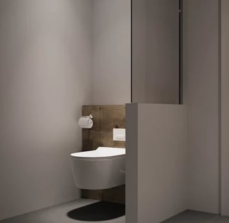 bathroom design 3d render