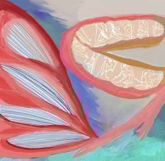 Flor que palpita 1, por Kalsang Losel