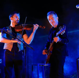Justin Adams et Mauro Durante