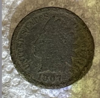 1907 Indian head penny