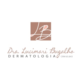 Dra Lucimari Bugalho Dermatologista Logo