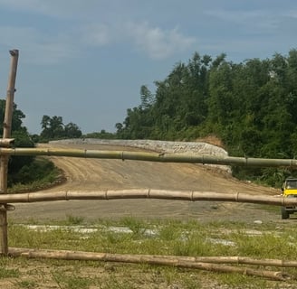 Titled lot along the road for sale near Iloilo Airport and Sta. Barbara Heights