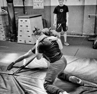 Passage de grade Ollin krav maga Lyon  sacha jordan max
