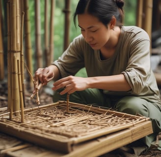 bamboos in the wild