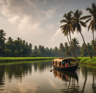 A modified Volkswagen van with sleek, low-profile tires is parked on a street. It is accompanied by a red car parked nearby. Flags bearing logos and text are placed behind them. The scene is set outdoors with some trees and a cloudy sky.