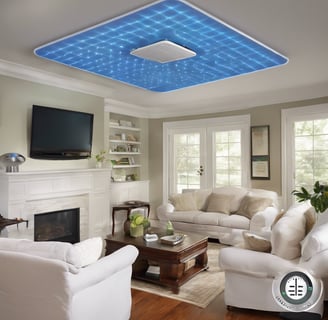 black blue and yellow textile