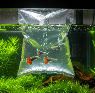 Intruducir peces al acuario