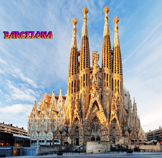 Sagrada Familia cathedral in Barcelona