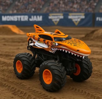 Carro Monster Tiger a RC simple