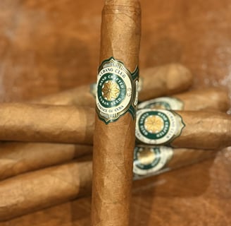 "Cubano Club Habano Toro full-bodied cigar with earthy and peppery notes"