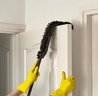 Regular cleaning service task