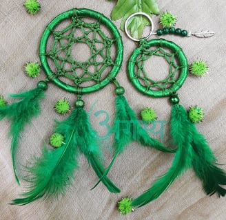 agamya green dreamcatcher
