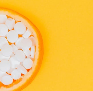Laranja e vitamina C