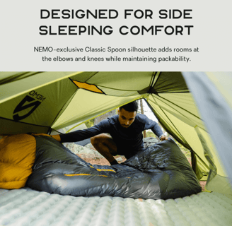 NEMO Disco 15 Sleeping Bag for comfortable camping in 2025