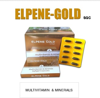 Multivitamins and Multiminerals, Elpene Gold by Captab Biotec